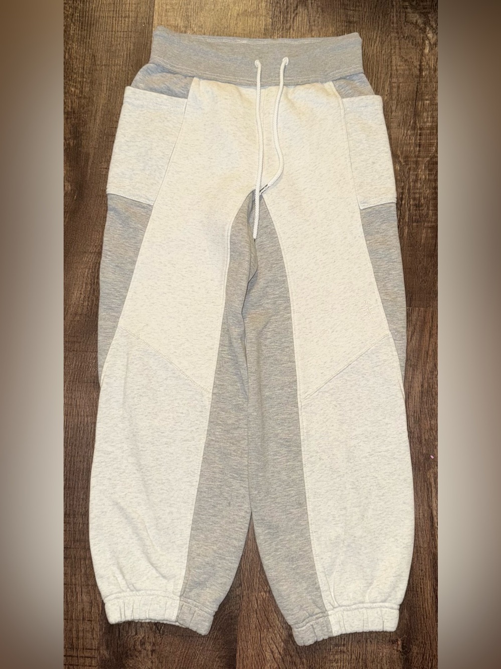 FP Movement Two-Tone Gray Jogger Pants EUC